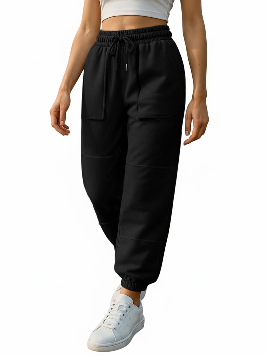 bewakoof Women's Loose Mid Rise Joggers-picture-42