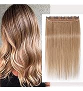Clip in extensions echthaar Haarverlängerung 100% Remy Echthaar - 1 Stück (20cm-40g #27 dunkelblond)