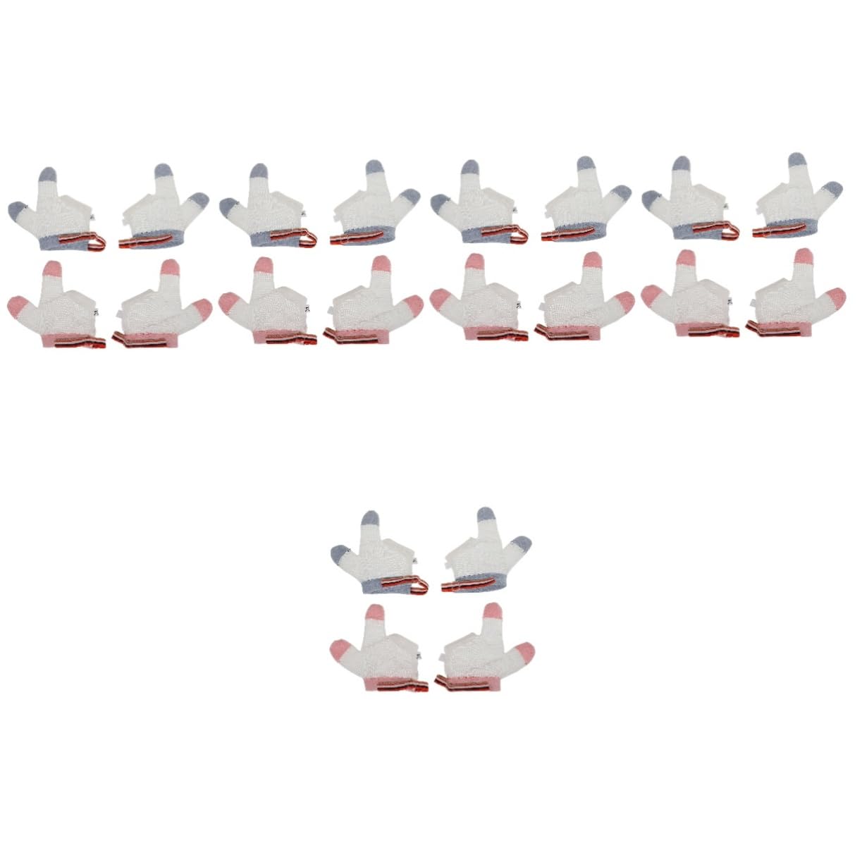 TOYANDONA 10pares Guantes Para Bebés Para Dejar De Chuparse El Dedo Transpirables y Ajustables De Guantes Antisucios Para Dentición Diseño Humanizado Para Comodidad Infantil
