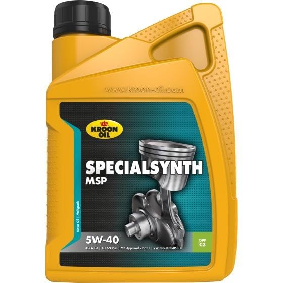 KROON OIL Motoröl 5W-40 Specialsynth Synthetiköl Motor Öl ACEA C3 API SN Plus MSP 4L Kompatibel mit VW Golf 7 Schrägheck 5G1, BQ1, BE1, BE2 Golf 4 Schrägheck 1J1 Golf 5 Schrägheck 1K1 POLO 9N
