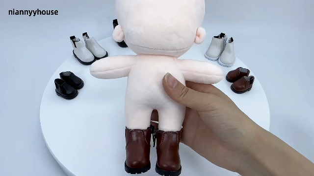 niannyyhouse - Cola de peluche para niños, 20 cm, con diseño de orejas niannyyhouse - Cola de peluche para niños, 20 cm, con diseño de orejas