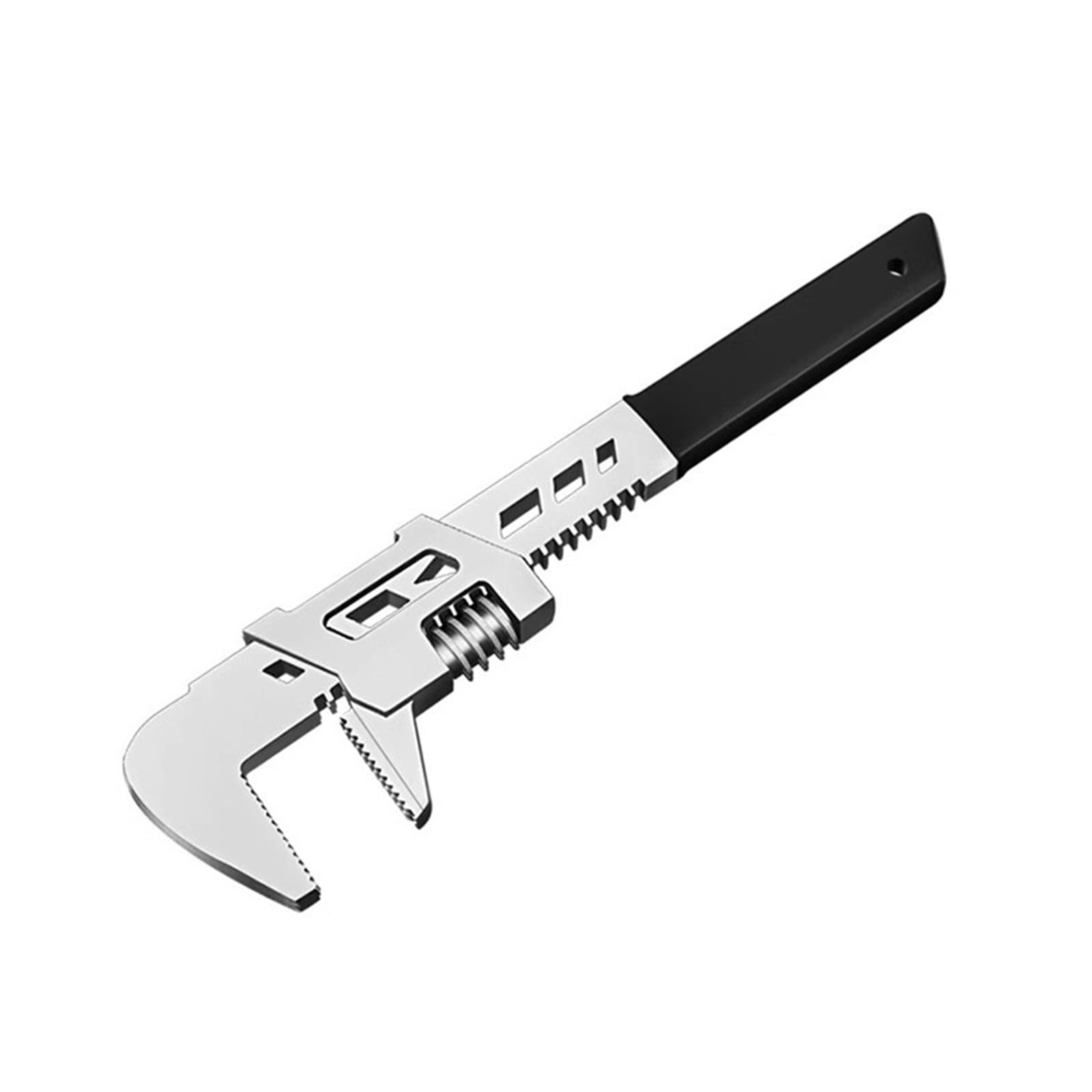 Msioytog Opening Adjustable Spanner Wrench Tool for Mechanics and DIYer Projects Easy Access in Tight Space Home and Auto Use Angled Pipe Pliers