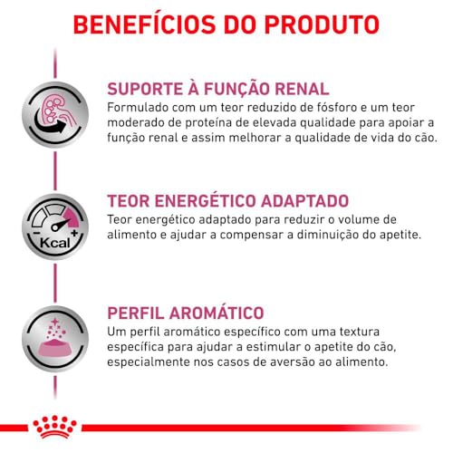 Ração Royal Canin Lata Canine Veterinary Diet Renal Wet para Cães com Doenças Renais - 410g Royal Ca