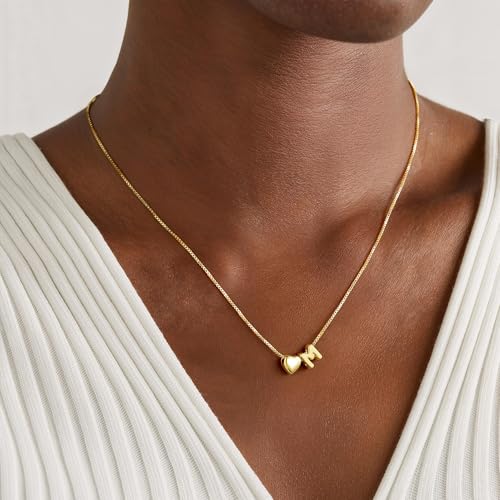 Turandoss Heart Initial Necklaces - image 3