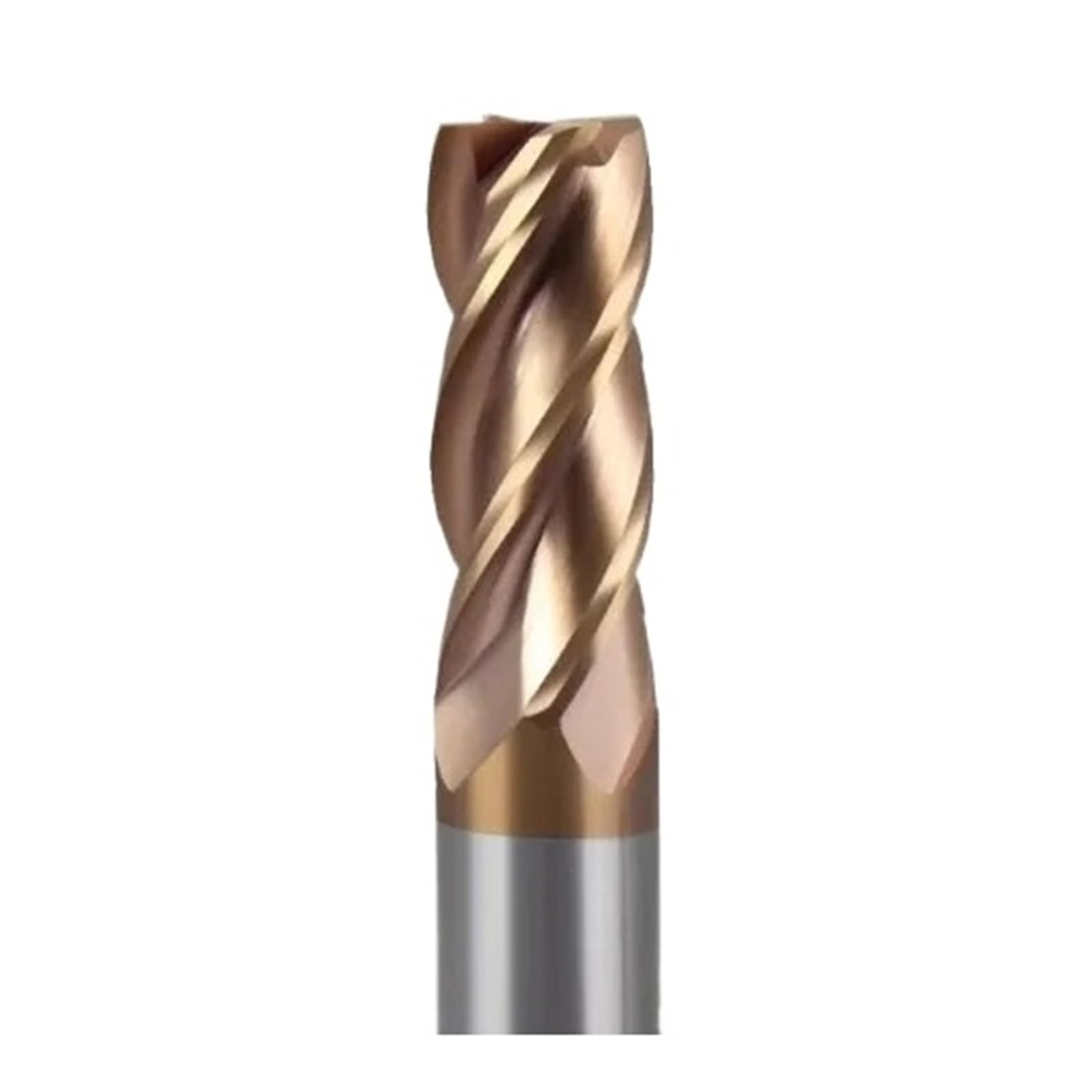 Fresa De Acero Tungsteno CNC, 1 Unidad, HRC55, Centro Mecanizado 4 Flautas, Extremo, Aleación Keyway(10X40X100L)