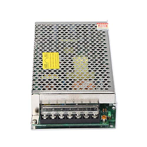 24V 150W Power Supply Universal Switching Power Converter Adapter 110V/220V AC to DC for CCTV, Radio, Computer Project, LED Strip Lights, 3D Printer, Security System, LCD Monitor (S-150-24)
