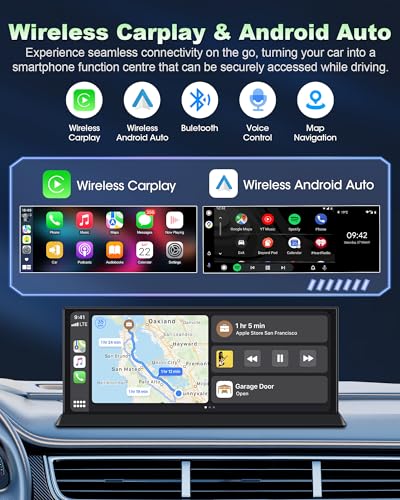 Pantalla Car Play coche de 11,3 pulgadas con Android Auto, doble GPS y manos libres Bluetooth 3