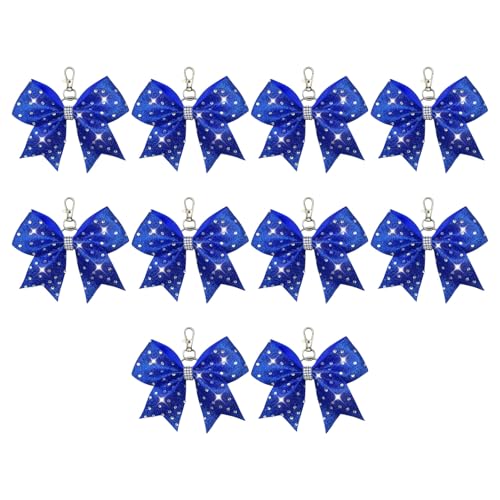 Porte-clés nœud papillon tendance lot de 10 pièces pour trousseau homme femme