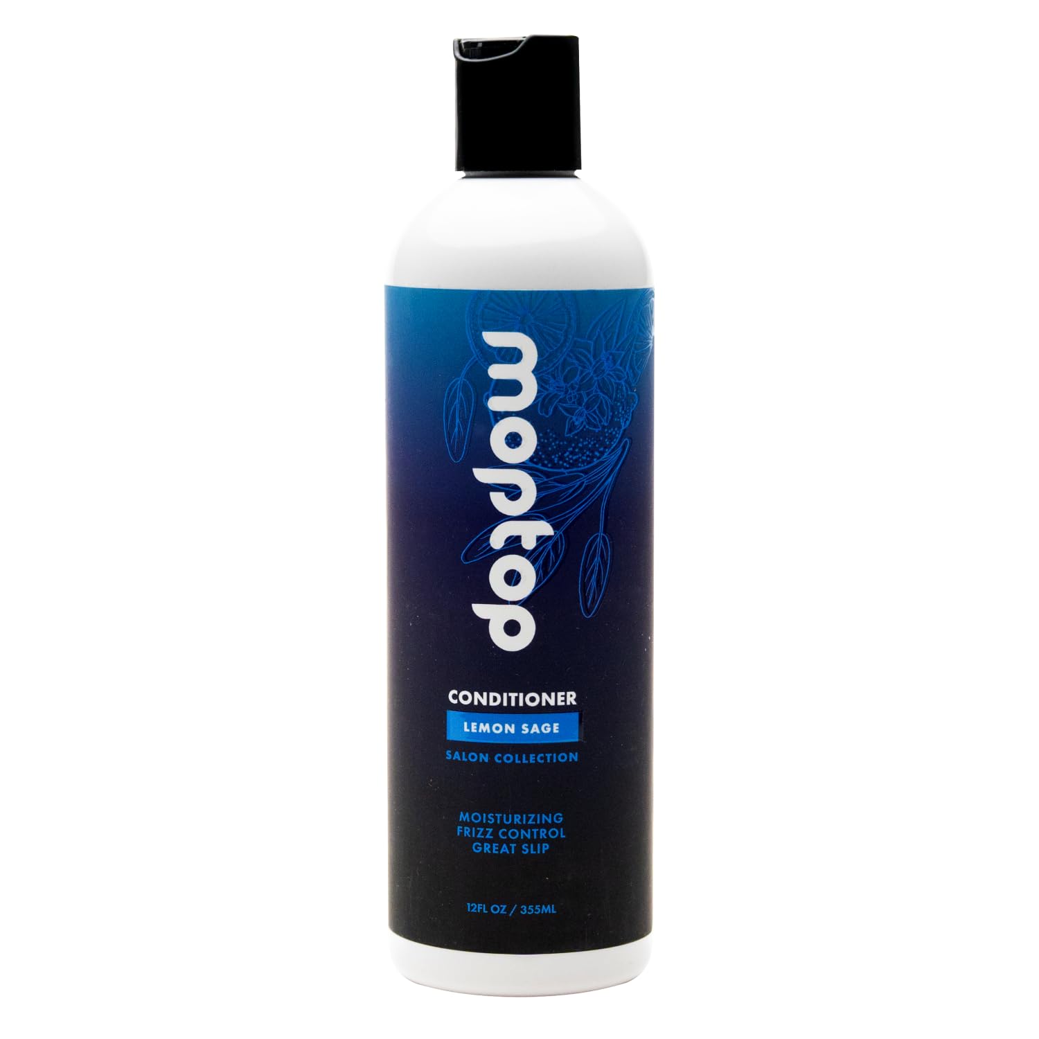 MopTop Acondicionador diario de salón para cabello seco, grueso, ondulado, rizado y rizado, tratado con color y natural, hecho con aloe y miel, reduce el crecimiento, aumenta la humedad, manejabilidad
