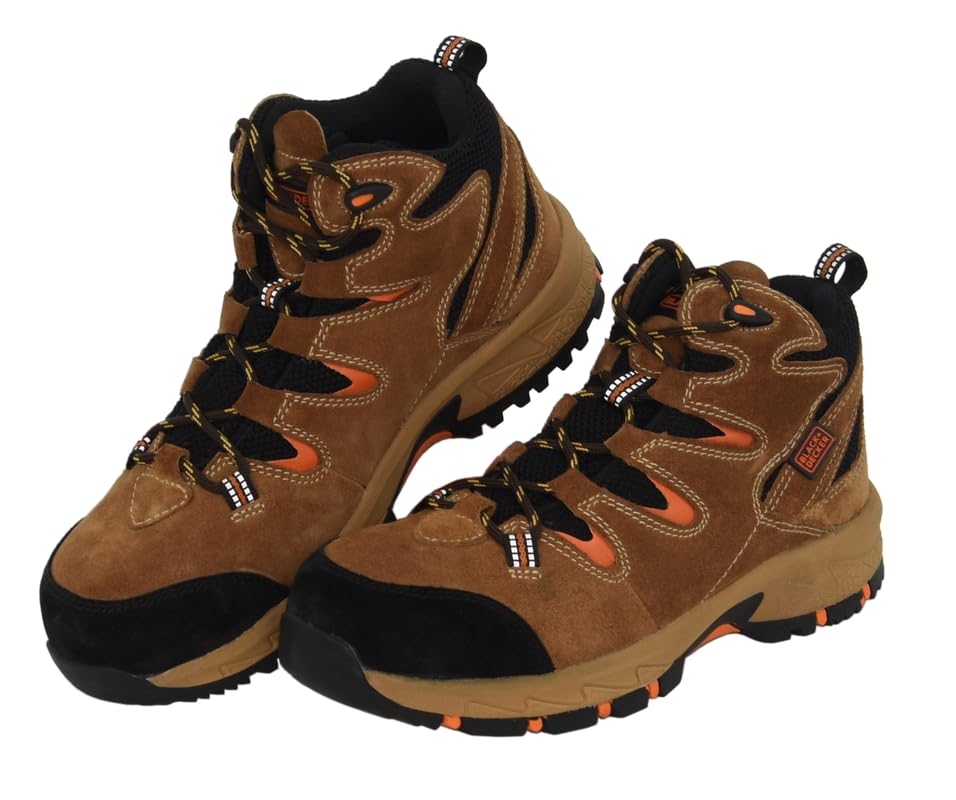 BLACK+DECKER High Ankle Suede Leather Safety Shoes for Men | Antistatic & Antislip | Double Density | Fiber Toe | Camel | BXWB0169IN | Size-07 (B0C3RCKLSZ) Amazon Price History, Amazon Price Tracker