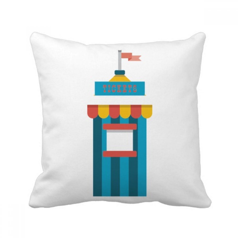Coussin carré hot dog 40x40 résout canapé terne oreiller déco multicolore