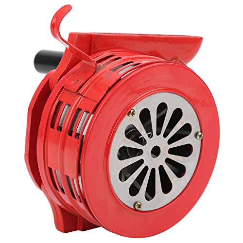 Hand held Alarm 120DB Manual Siren, Hand Crank Siren Horn Manual Operated with Metal Housing, for Factories, Schools