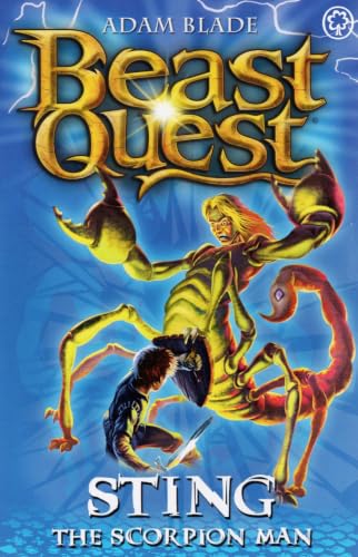 Beast Quest Sting: The Scorpion Man 1408347806 Book Cover