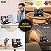 Iswabard Gifts for Men Desk Organizer Wooden Phone Docking Station Key Wallet Holder Watch Organizer Men Birthday Gifts for Dad Birthday Gift Nightstand Organizer