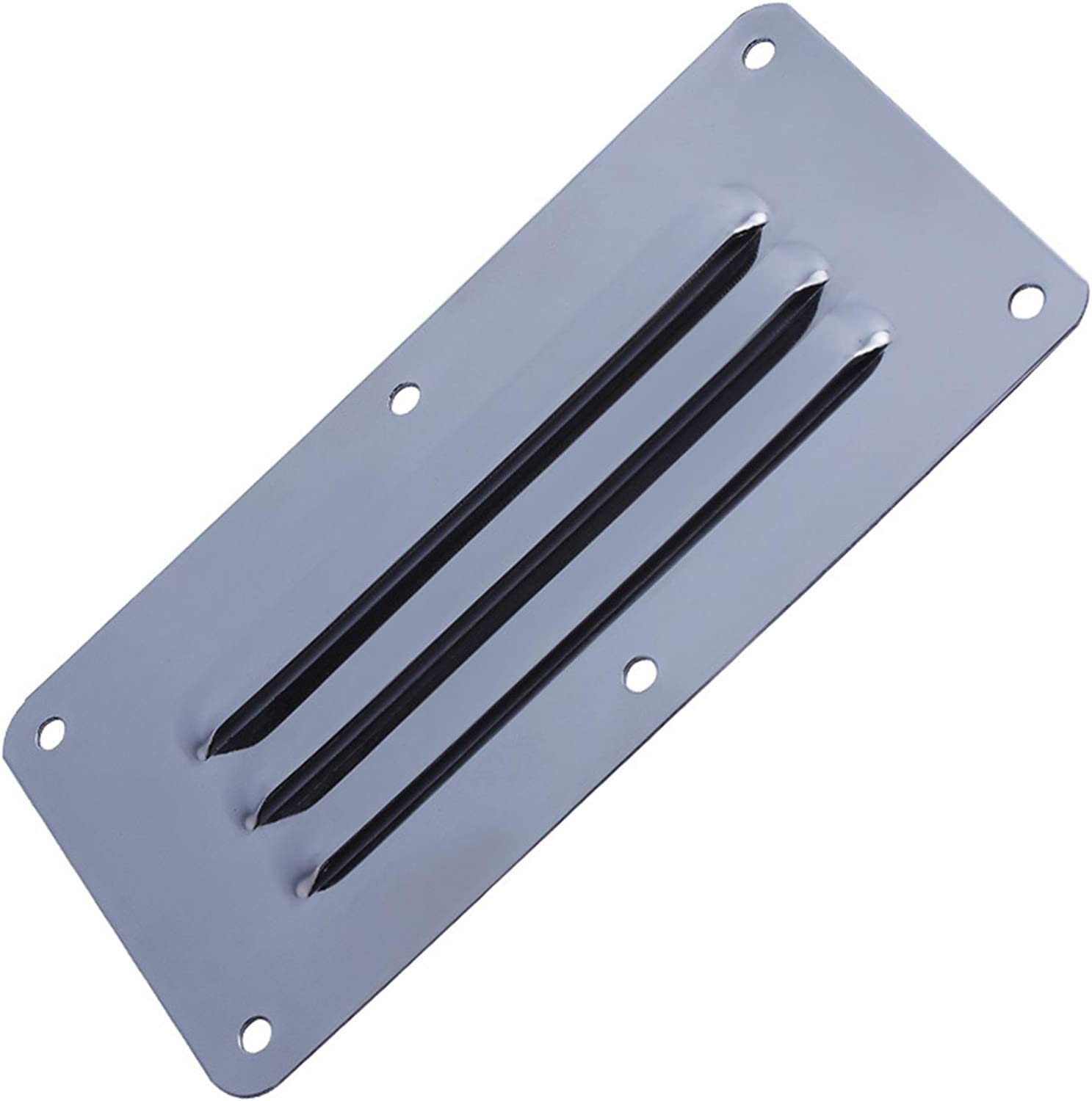 Ventilation Grille Air Vents Grille,Ventilation Opening Grille, Stainless Steel Louvred Grill Cover Ventilation Louvre