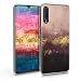 Produktbild kwmobile Samsung Galaxy A50 Hülle - Handyhülle für Samsung Galaxy A50 - Handy Case in Metall Granit Design Gold Altrosa Schwarz