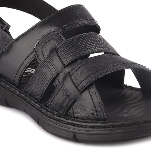 Image of Red Chief Leather formal sandal for men