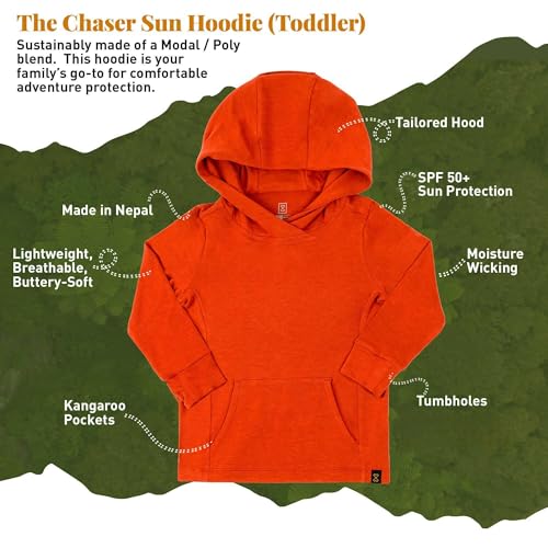 Chaser - Toddler Sun Hoodie UPF50+ | Lightweight UV Protection for Hiking, Travel & Outdoor Play3