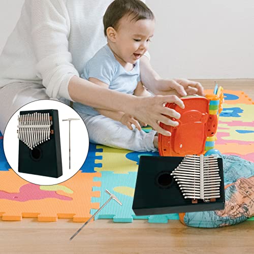 BIENKA Kalimba 17 Key Thumb Piano: Portable Mbira Finger Piano with Tuning Hammer Professional Instrument Gift for Kids… - Les Beatles, Paul McCartney, John Lennon, RIngo Starr, George Harrison BIENKA Kalimba 17 Key Thumb Piano: Portable Mbira Finger Piano with Tuning Hammer Professional Instrument Gift for Kids… – Image 5