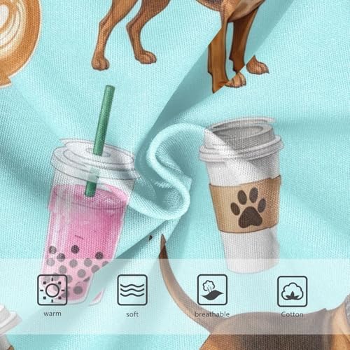 Brown Dogs Kids Underwear, Toddler Briefs, Girls Underwear Cotton, 2–8 Years3