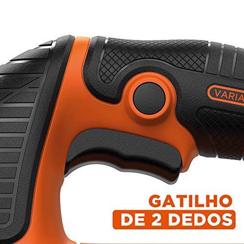 BLACK+DECKER Serra Tico Tico 550W com Maleta e Ação Pendular KS701PEK-BR