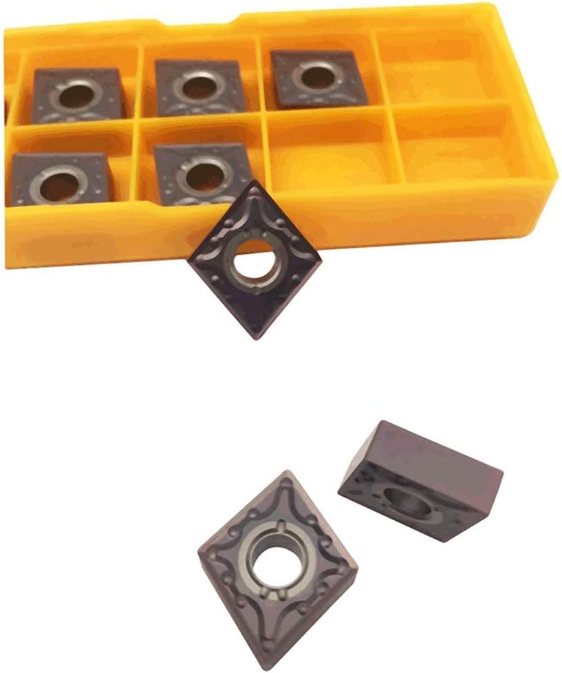 Carbide Turning Inserts CNMG431 CNMG432 Gold CNC Lathe carbide inserts Cutting Tools for machining Steel parts/stainless steel (CNMG431-MA Bronze)