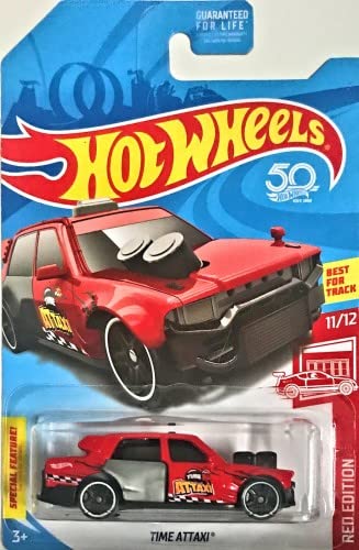 DieCast Hot Wheels Time Attaxi - Red Edition