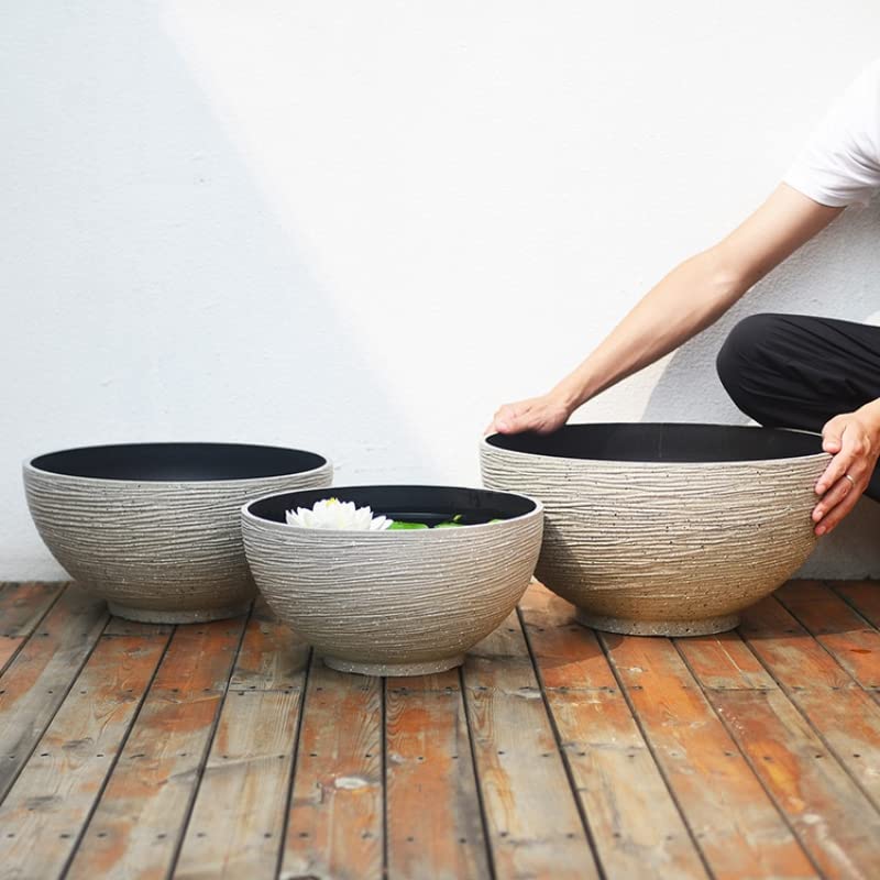 Amazon | 睡蓮鉢 睡蓮の鉢 睡蓮鉢+大型 睡蓮鉢プラスチック 睡蓮鉢+