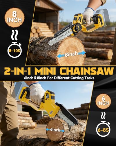 Ecarke Mini Chainsaw 8