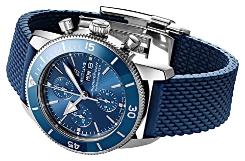 Breitling Superocean Heritage II Chronograph Automatic Blue Dial Men's Watch A13313161C1S13