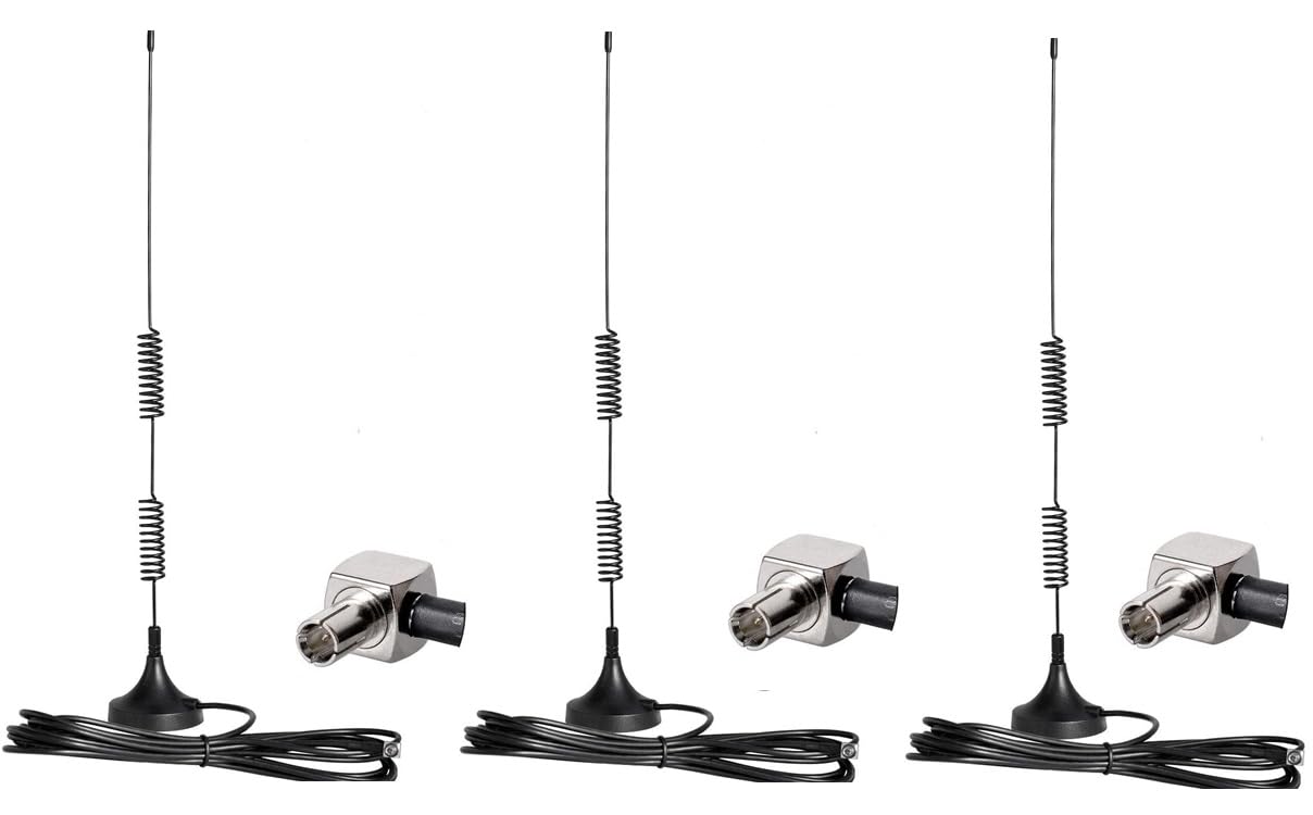 NBR 7dBi External Magnetic Double Coil Antenna with TS9 Male Right Angle Connectors Antenna for Modem Dongle M5 / MR5100 M1 / MR1100, Verizon Jetpack 8800L MiFi Hotspots- 3 pc.-image-6
