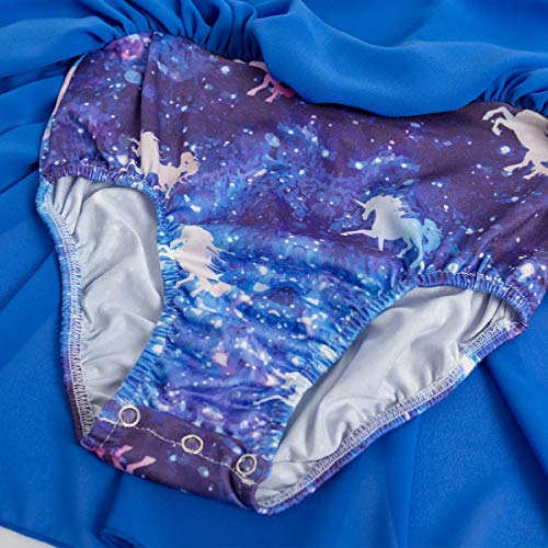 image for Sylfairy Girl's Camisole Ballet Tutu Dress Skirted Leotards Uincorn Da