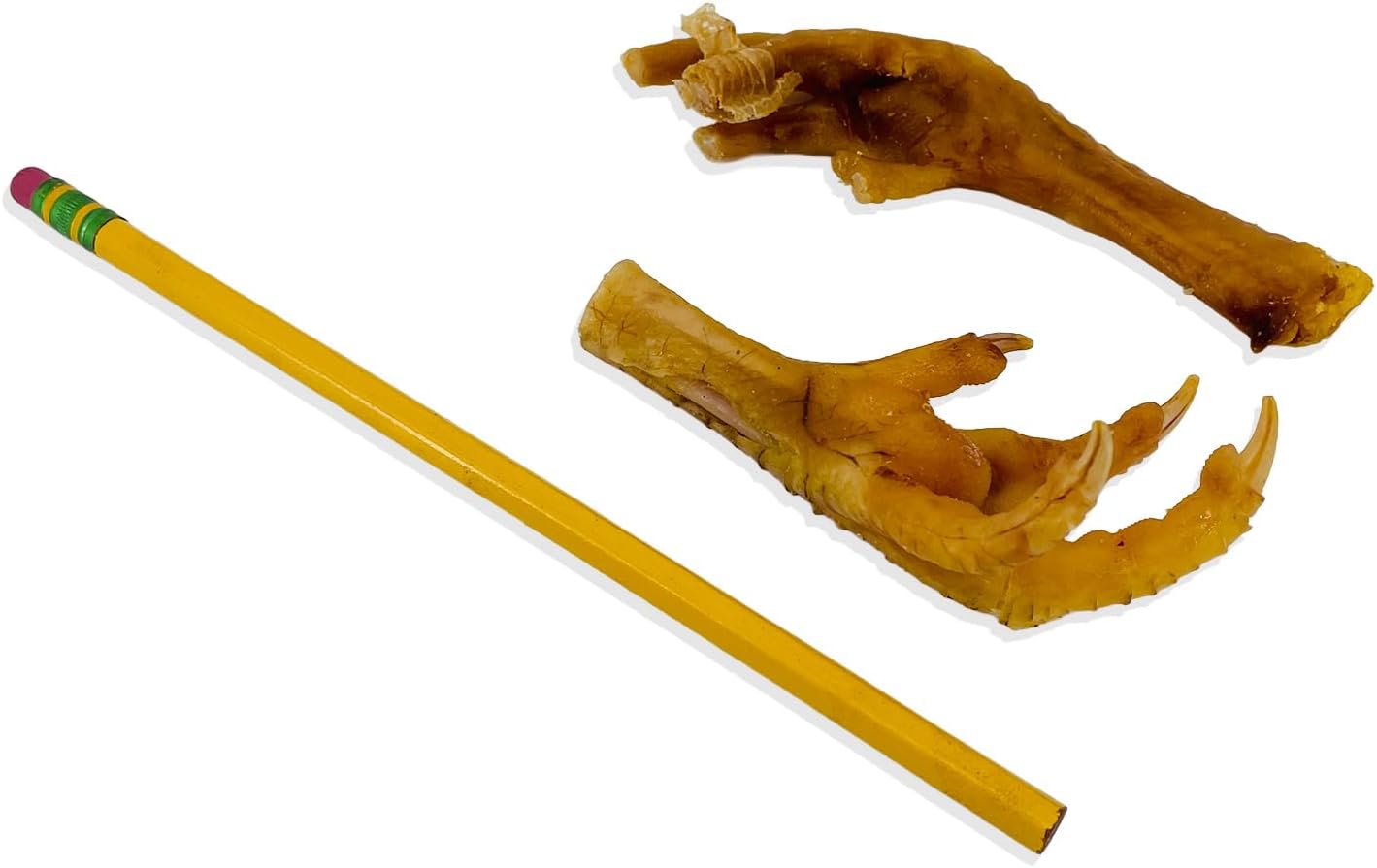 ValueBull Chicken Feet for Dogs, Large, 50 Count - All Natural Dog Chew, Hip and Joint Chew, Single Ingredient Dog Treat