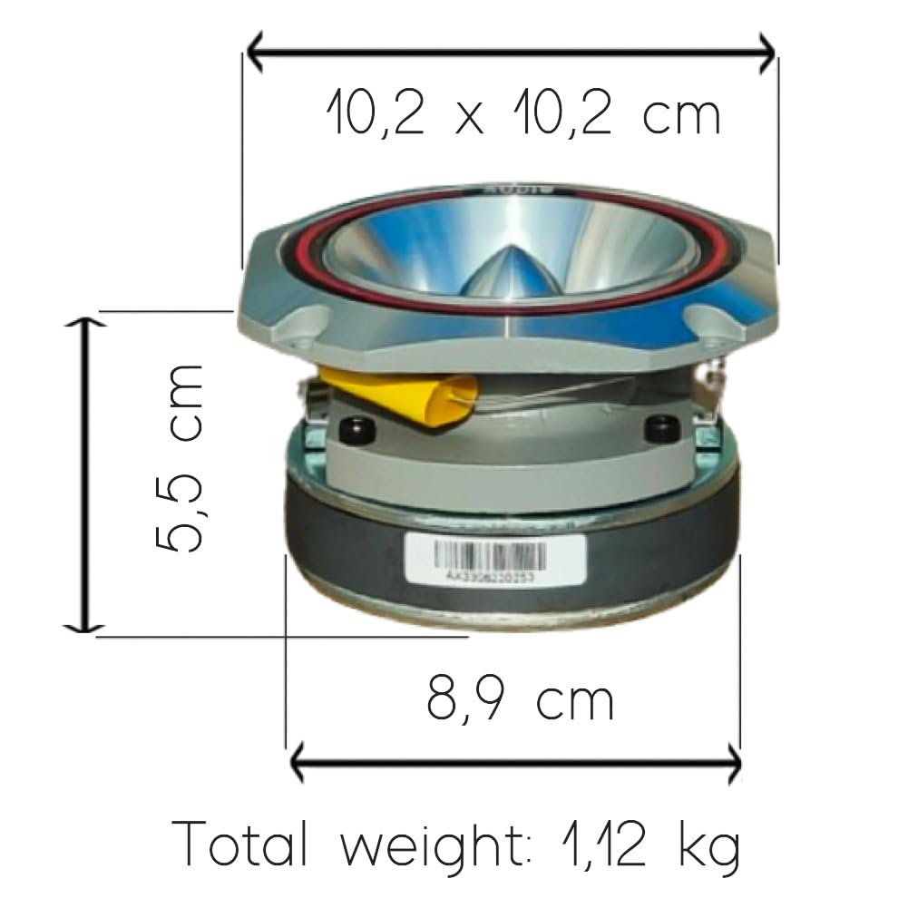 Tweeter Pyle-Pro PDBT19 En Aluminium De 9,5 Cm - 300W, 4 Ohms - Pour Installation Audio Voiture Ou Home Studio
