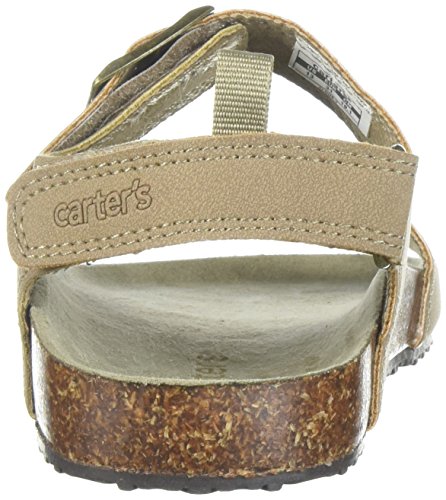Carter's Boys' Aldus Birkenstock Slide Sandal, Brown, 9 M Us Toddler #TOP2
