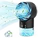 PATISZON Enfriador de Aire, Aire Acondicionado Portatil Climatizador Air Cooler Portatil Ventilador Humidificador Aire Frio 3 Velocidades 7 Colores Luces LED 2H/4H Temporizador