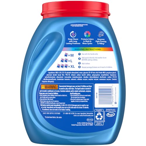 Image of Persil Intense Fresh Ultra Pacs Laundry Detergent, 100 Count
