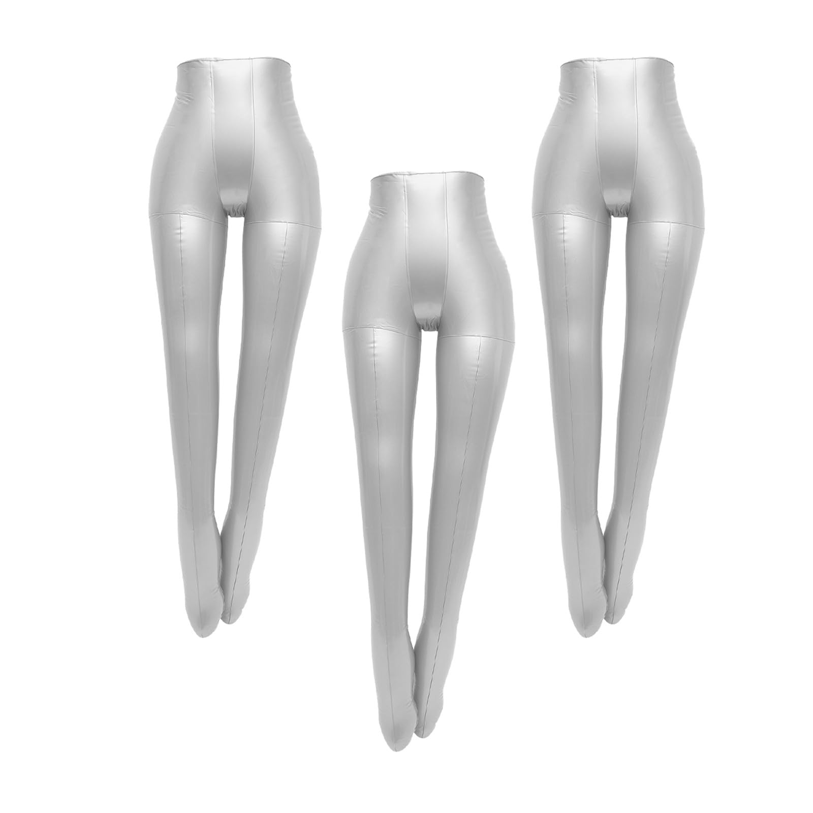FOMIYES Maniquí Ligero y Portátil de PVC para Exhibición de Ropa Inflable Diseño Realista Pack de 3 Piezas Adecuado para Estudios Fotográficos y Venta Minorista