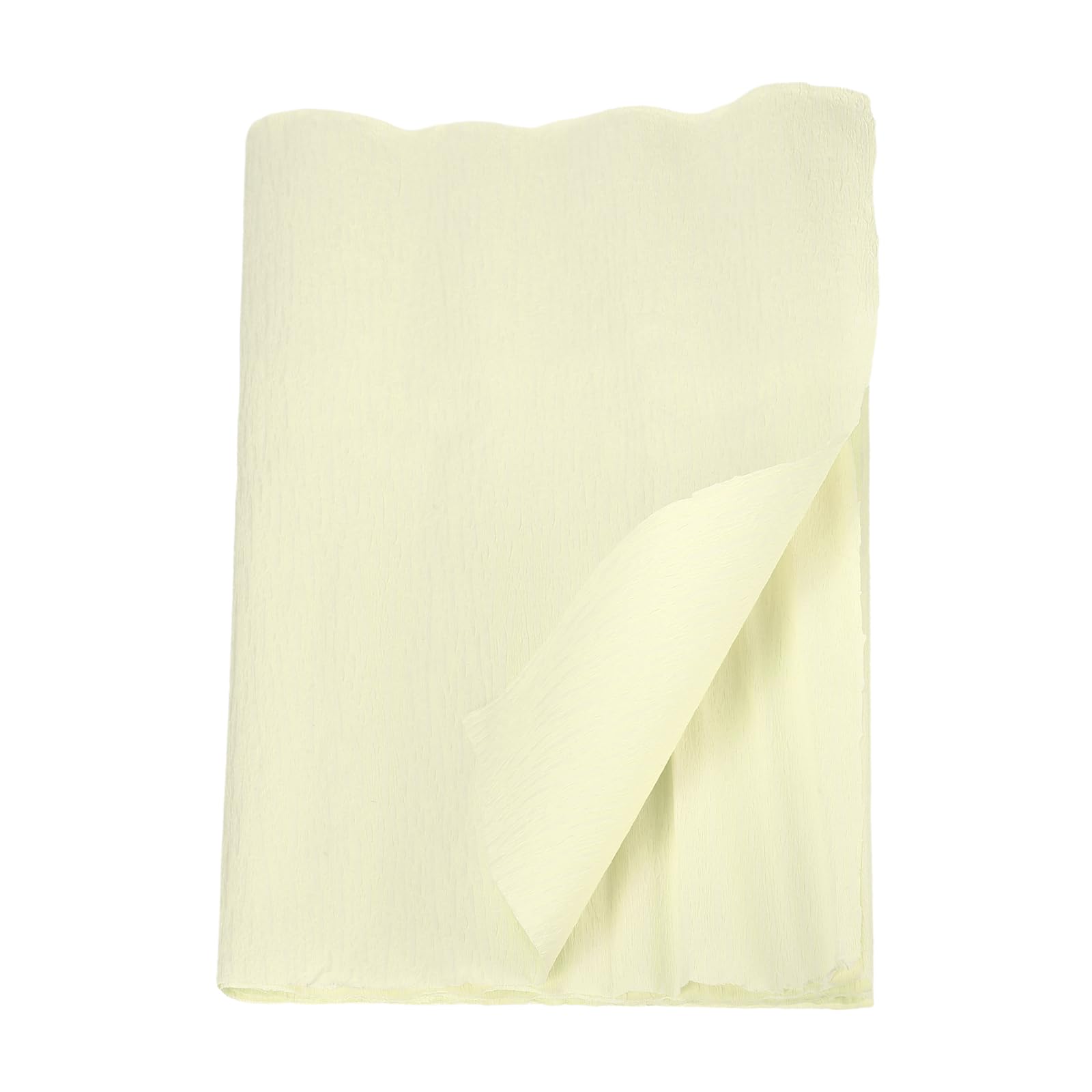 MECCANIXITY Crepe Paper Roll 8.2ft Long 13 Inch Wide for Wedding Ceremony