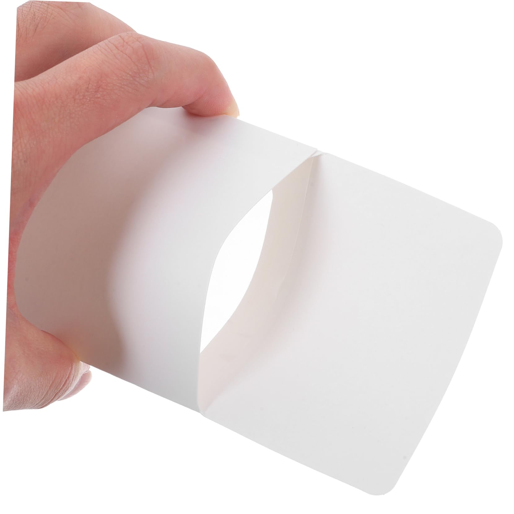 Operitacx 100 Pz Portacarte Color Macaron Custodie Per Carte Collezionabili Standard Copertine Delle Copertine Per Antigraffio Display e Carta Kraft Bianca