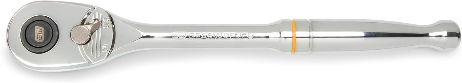 GEARWRENCH 1/2" Drive 90-Tooth Quick Release Teardrop Ratchet | 81309T