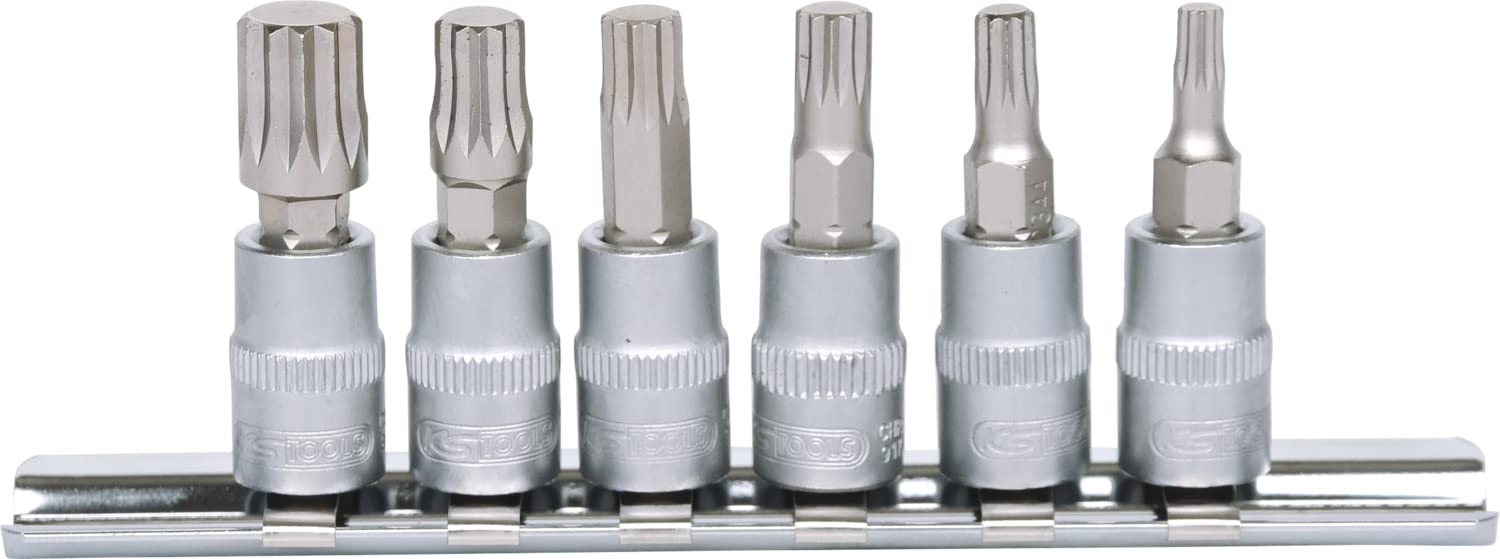 Amazon.co.jp: KS TOOLS 1/4インチ ビットソケットセットスプライン