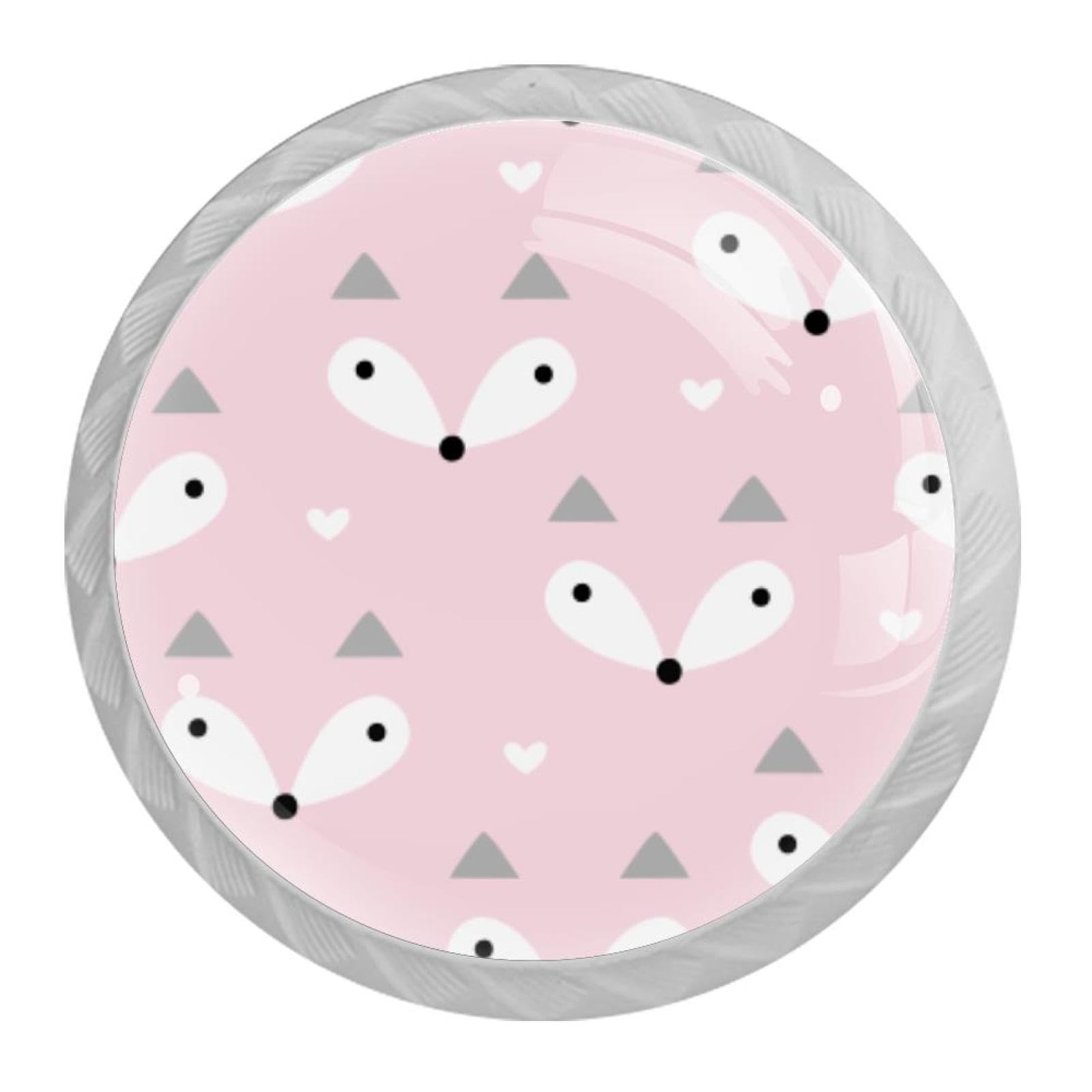 Tqmspg Multi Fox Pattern Pink