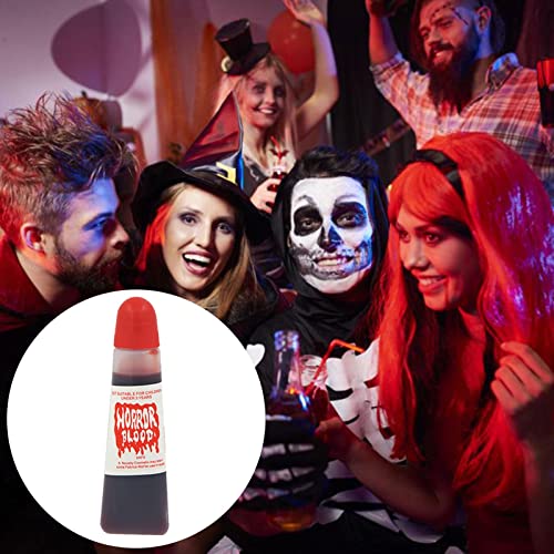 Sangue Halloween | Sangue Falso Ultra Realista,Garrafa sangue zumbi vampiro humano sangrando para de