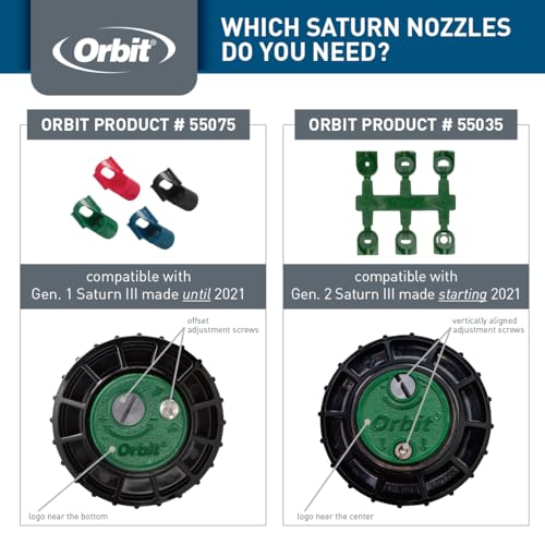 Orbit 55035 Nozzle Rack for Saturn III/IV & Titan Gear-Drive Rotor Water Sprinklers by Orbit - Image 2
