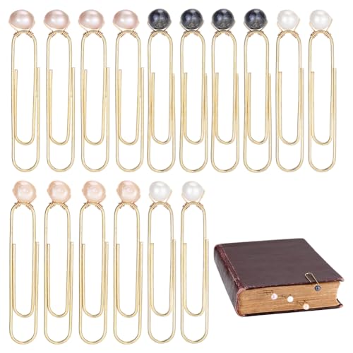Trombones en métal de 5,6 cm pour marque-pages de professeurs et fournitures de bureau