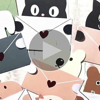 Amazon | YFFSFDC 動物 メッセージカード 9種セット アニマル