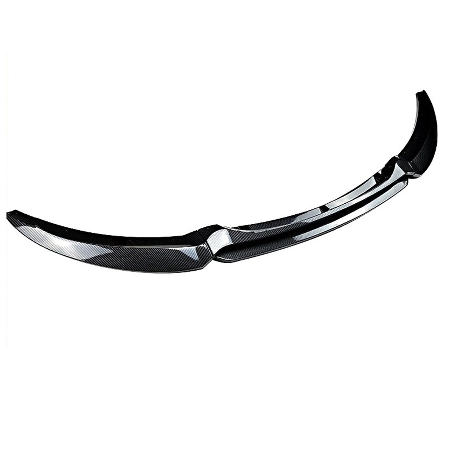 Coche Alerón Delantero para BMW para Serie 1 E82 E88 2008-2013 Kit Carrocería Labio Divisor Parachoques Delantero 4 Piezas Alerón Canard Difusor