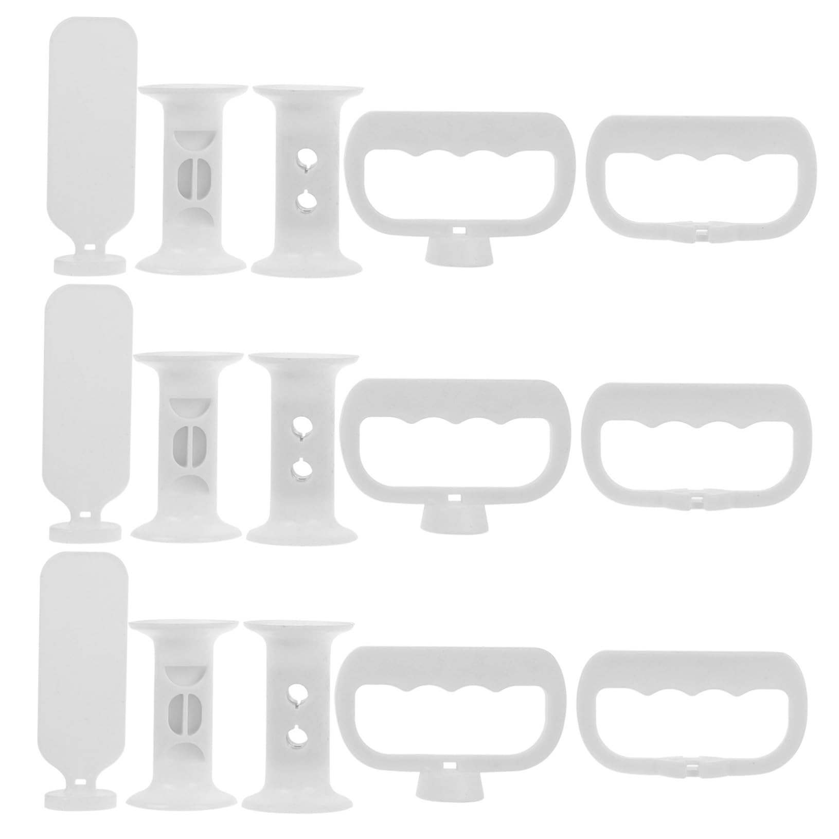 Mikikit Cheerleader Player Essentials 25 Pack Handles Foam Fingers for Sports Parties