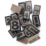 Bottle Cap Vintage Collection Letter Press Set 16 Piece-Numbers/Symbols